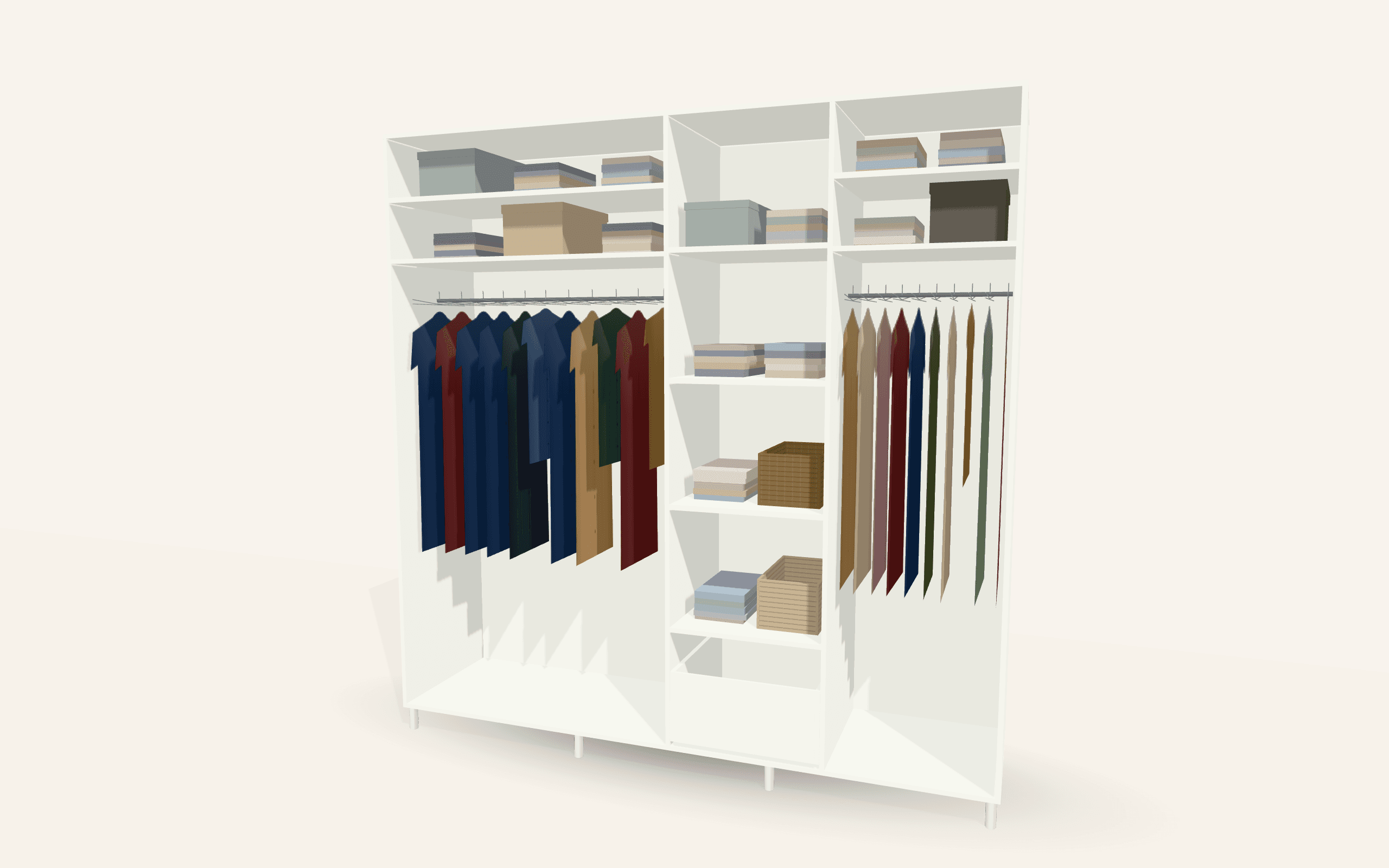 The Venice Framed Wardrobe