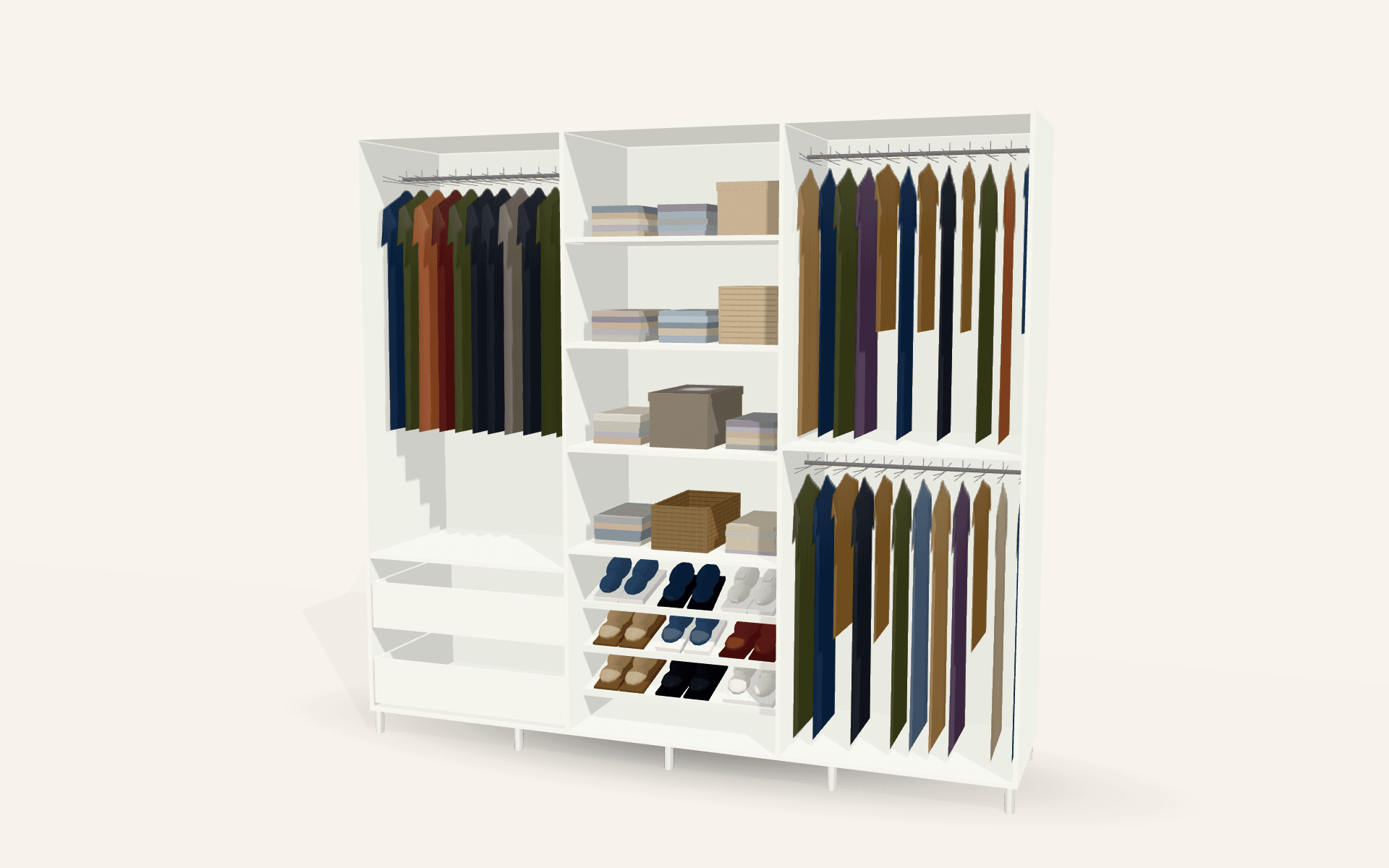 The Nevada Kensington Sliding Wardrobe (Mirror)